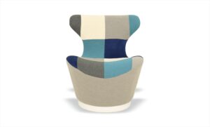 Silla Kika Multicolor azul