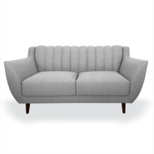 Sofá Lobby 2 Puestos Gris