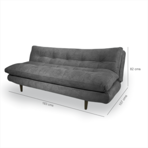 Alternative view of Sofá Cama Niu Gris