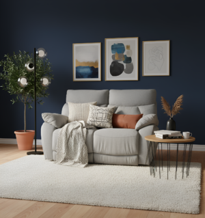 Reclinable Electrico doble twim gris - Imagen 8
