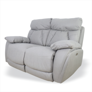 Alternative view of Reclinable Electrico doble twim gris