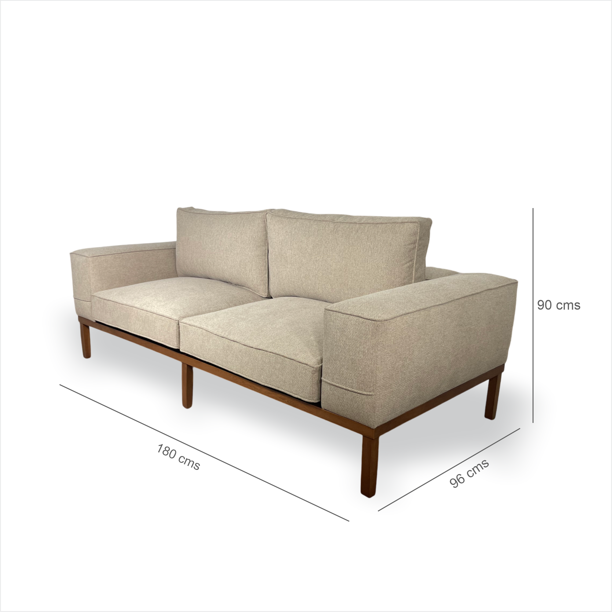 Country 2 puestos Taupe - Imagen 3