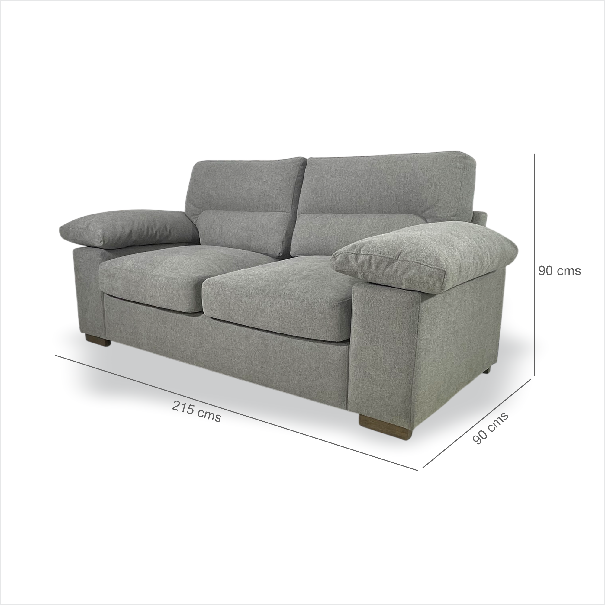 Freelam 3 puestos Gris - Imagen 2