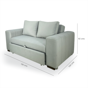 Alternative view of Sofá Cama Golden Gris