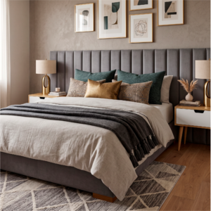 Cama Tapizada Klavier con extensiones - Imagen 6