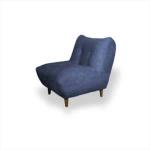 Alternative view of Poltrona Milán Azul