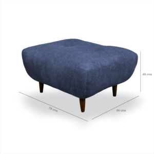 Alternative view of Puff Milán Azul