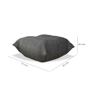 Puff Turín Gris Oscuro - Imagen 3