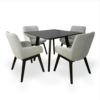 Comedor Feel 4 Puestos mesa Cuadrada Moca