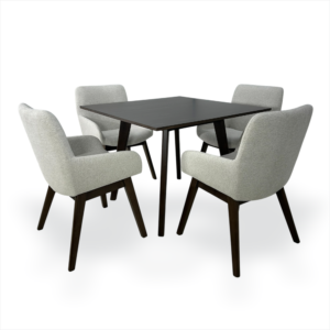 Comedor Feel 4 Puestos mesa Cuadrada Moca