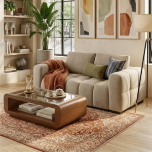 Sofá Bolgo 3 puestos Beige - Imagen 8